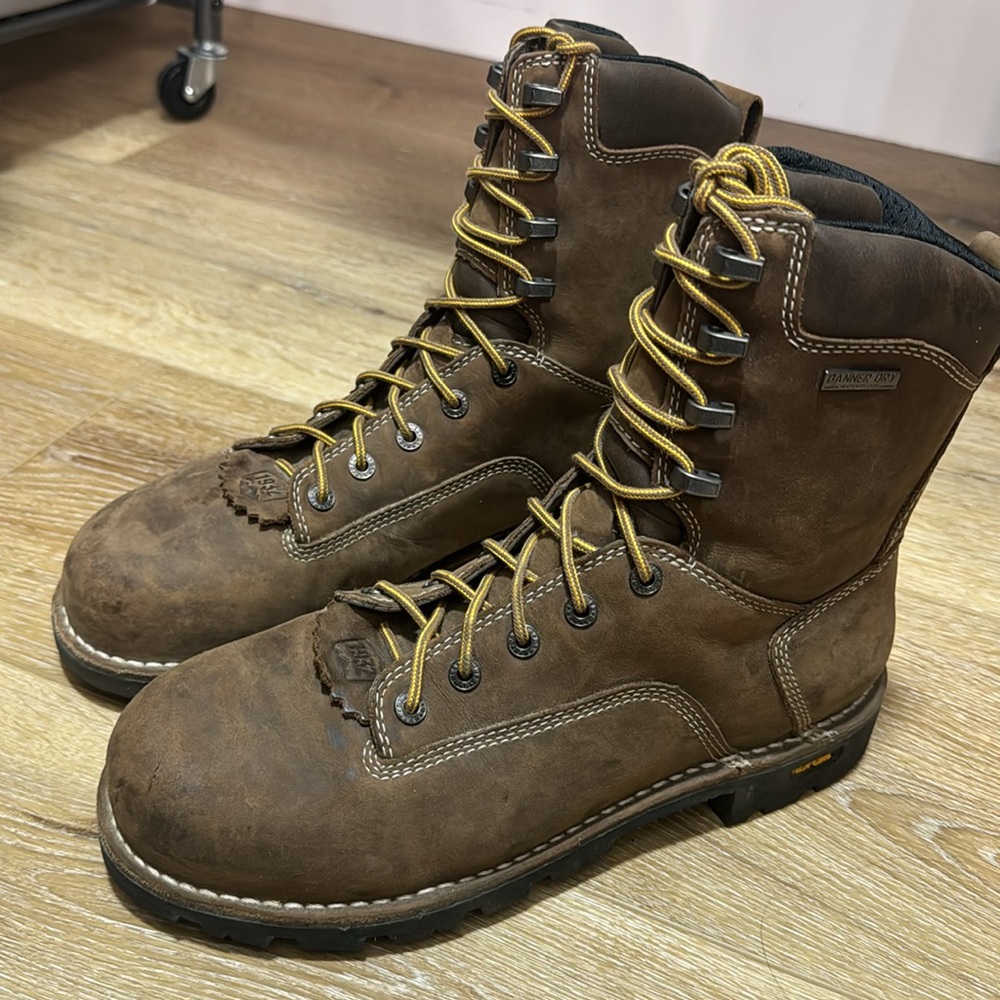 Danner Men's Gritstone 8" Work Boot Size 8 EH Safety Toe
